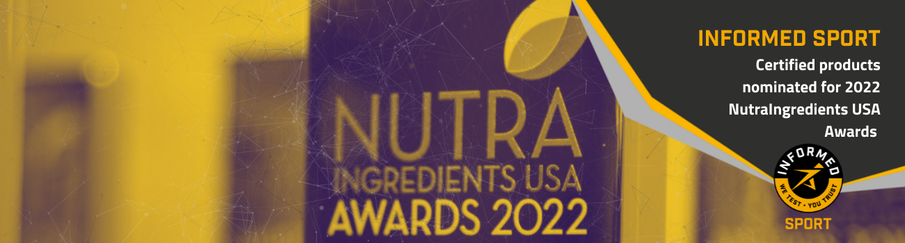 NutraIngredients USA Awards - Header - Informed Sport