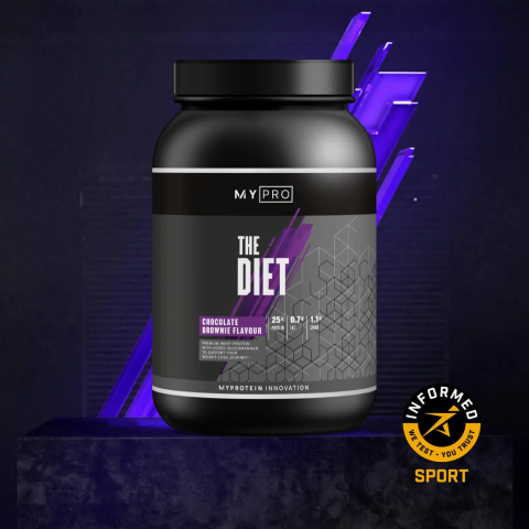 MyPRO - The Diet packaging with Informed Sport logo